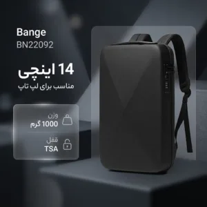کوله پشتی لپ تاپ بنج مدل BN22092 مناسب برای لپ تاپ 14 اینچی