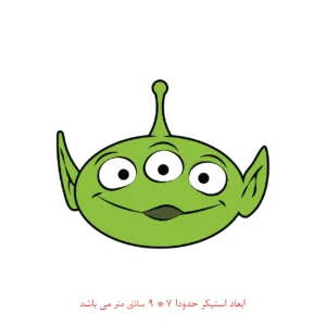 برچسب لپ تاپ طرح داستان اسباب بازی کد 1766