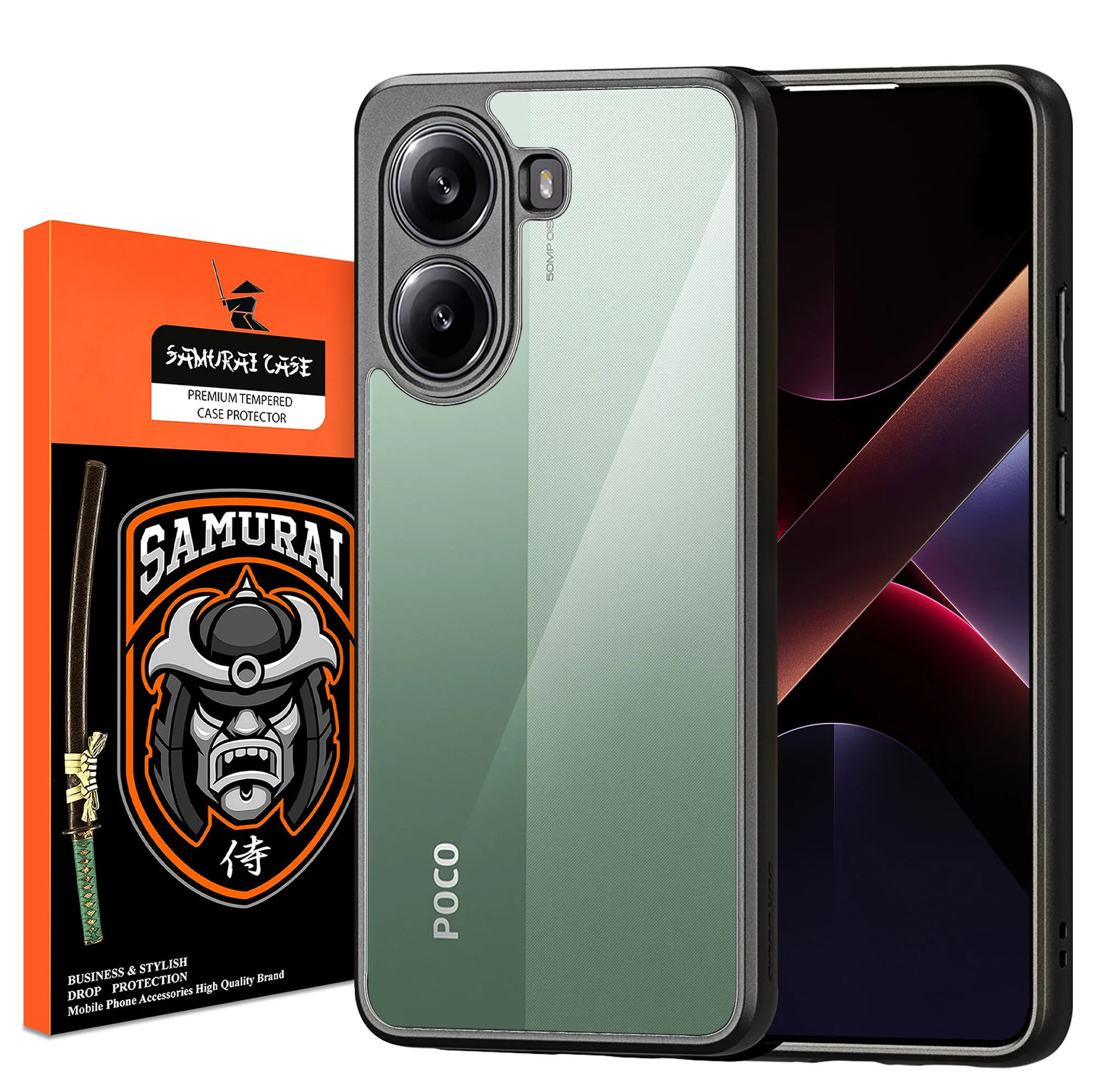 کاور سامورایی مدل Aimo مناسب برای گوشی موبایل شیائومی Poco X7 Pro