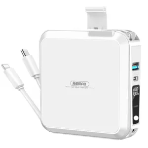 پاوربانک ریمکس مدل Infinity All in one - AC charger-RPP-276 ظرفیت 15000 میلی آمپرساعت