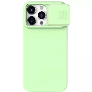 کاور نیلکین مدل CamShield Silky Silicone مناسب برای گوشی موبایل اپل iPhone 15 Pro Max