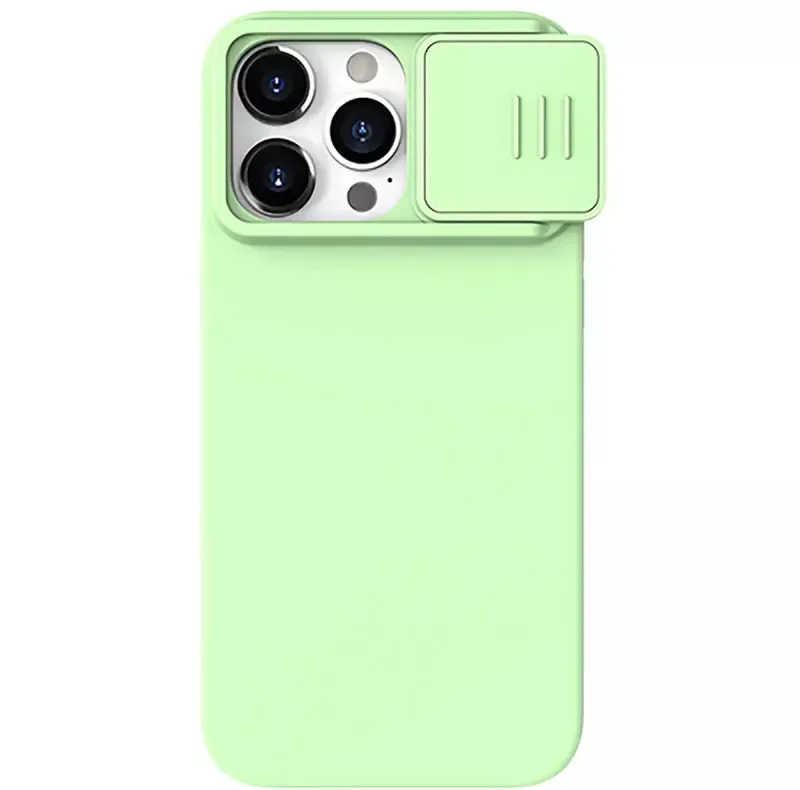 کاور نیلکین مدل CamShield Silky Silicone مناسب برای گوشی موبایل اپل iPhone 15 Pro Max
