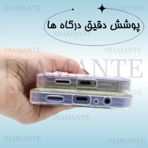 کاور دیامانته مدل Wavy Rd مناسب برای گوشی موبایل شیائومی Poco C71