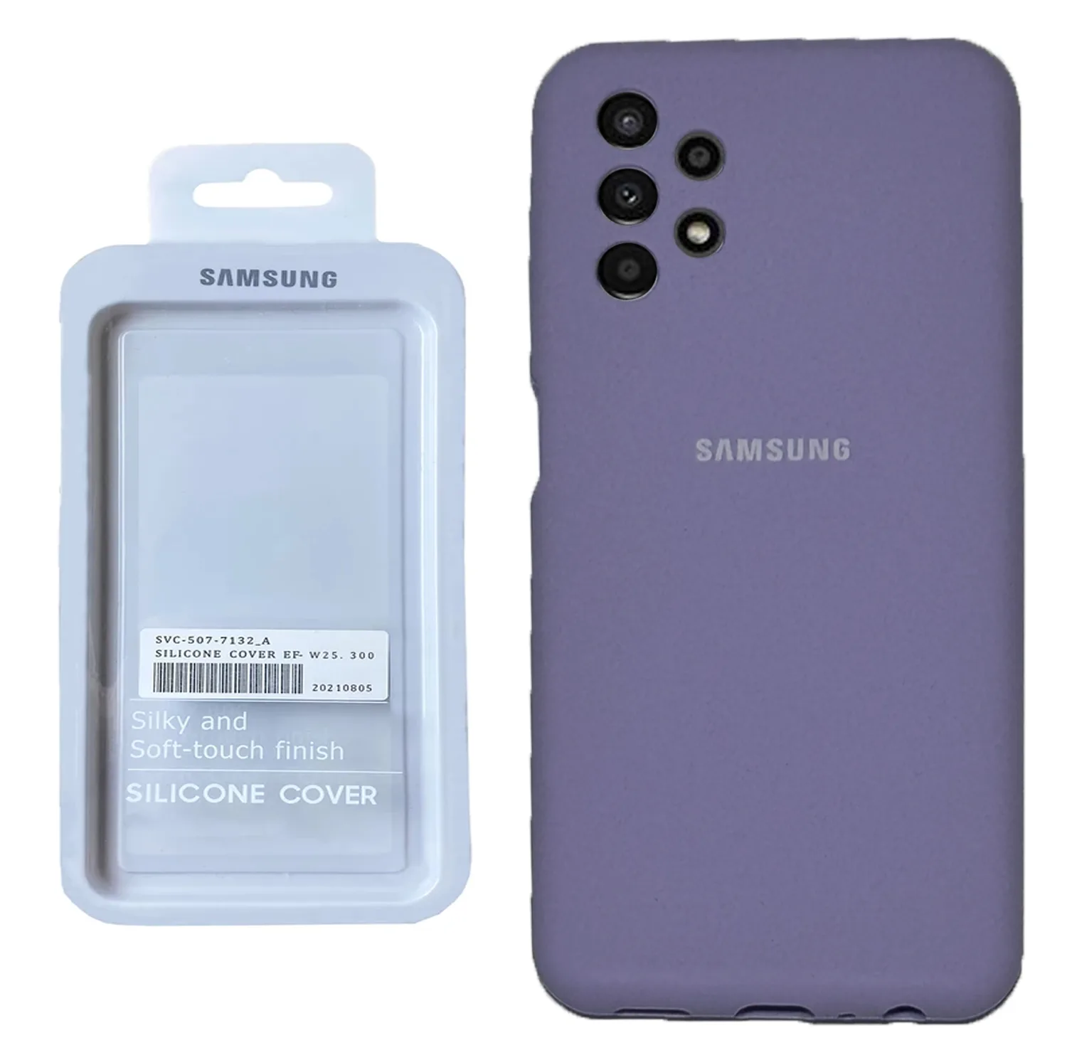 کاور مدل سیلیکون پاک کنی مناسب برای گوشی موبایل سامسونگ Galaxy A32 5G/A13 4G