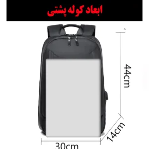 کوله پشتی لپ تاپ مدل 2104 مناسب برای لپ تاپ تا 15.6 اینچی
