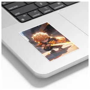استیکر و برچسب گوفی مدل تانجیرو نزوکو انیمه شیطان کش Demon Slayer Anime کد T05 مجموعه 8 عددی