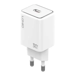 شارژر دیواری 30 وات الدینیو مدل A1508C به همراه کابل usb-c