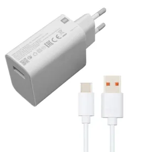 شارژر دیواری  مدل Turbo fast charge به همراه کابل USB