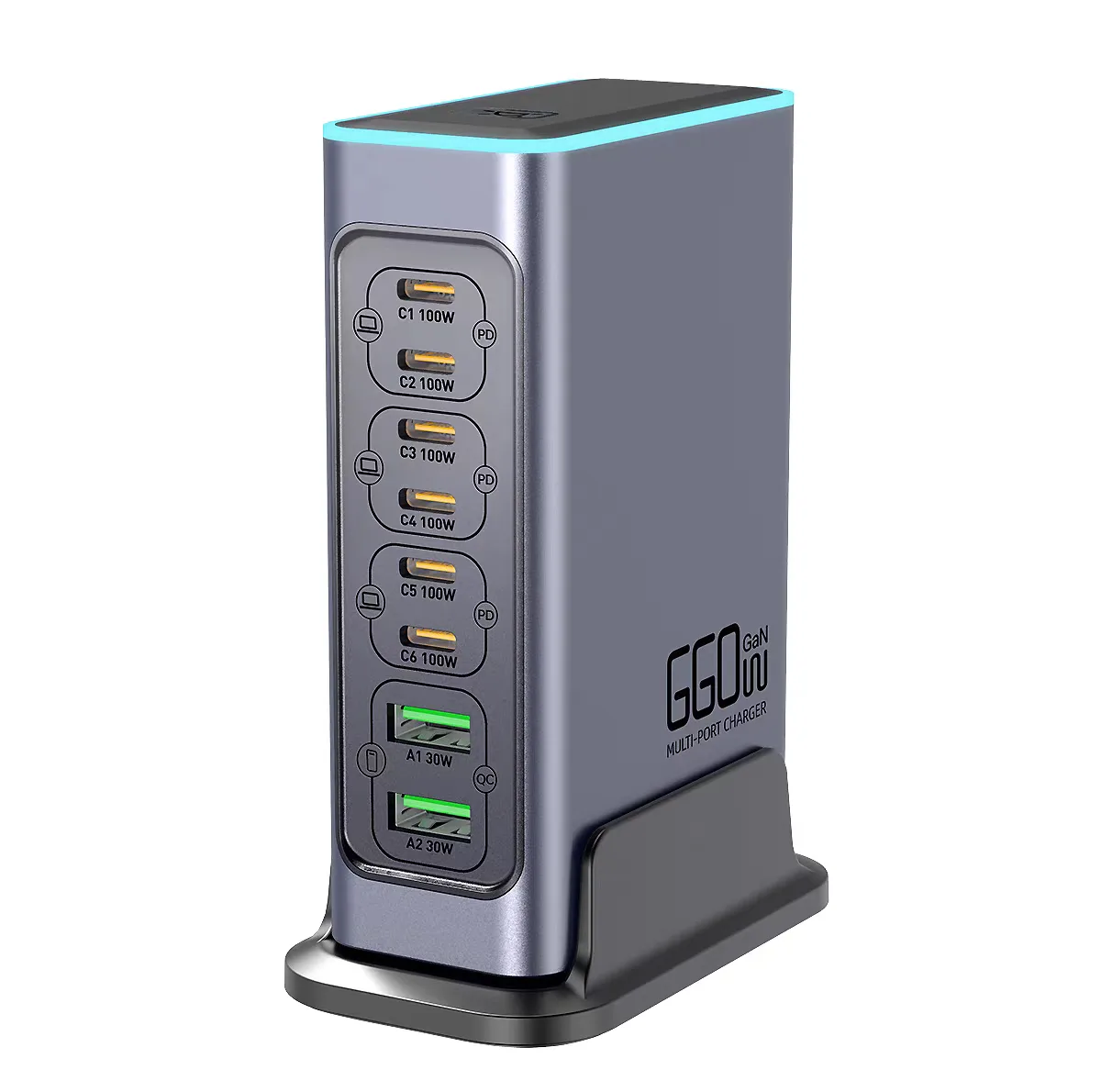 شارژ رومیزی فکسیت 660 وات 8 پورت مدل WLX-FBL 660W