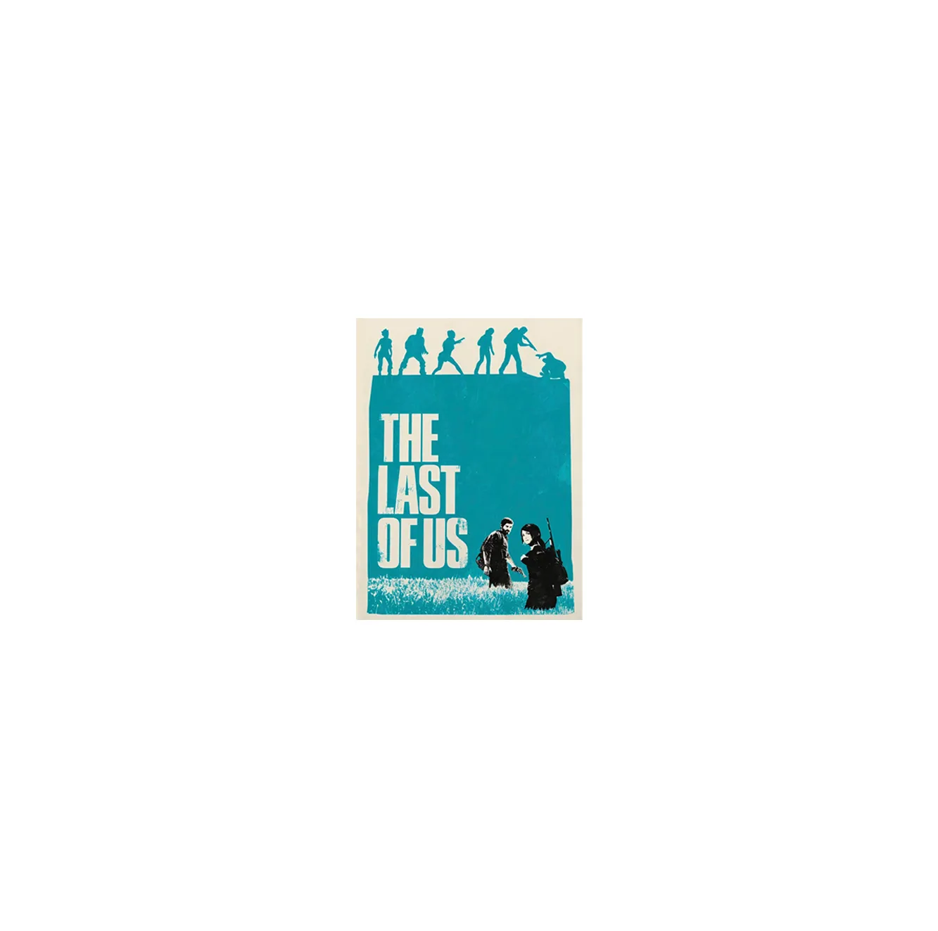 استیکر لپ تاپ لولو طرح سریال و بازی THE LAST OF US کد 700