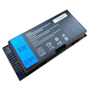 باتری لپ‌تاپ 9 سلولی گرین مدل FV993 مناسب برای Dell Precision M4600 M4700 M4800 سازگار با Dell M6600 M6700 M6800