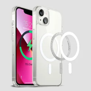 کاور بلو قاب مدل مگ سیف کد 01 مناسب برای گوشی موبایل اپل iPhone 15 Pro Max