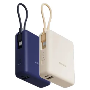 پاوربانک 33 وات شیائومی مدل PB1033MI ظرفیت 10000 میلی‌آمپرساعت به همراه کابل USB-C