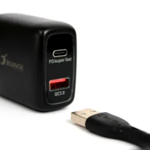 شارژر دیواری 45 وات 2 پورت آیرنج مدل LC 136 به همراه کابل USB‑C
