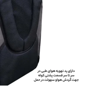 کوله پشتی لپ تاپ مدل MDSS-CH7043 مناسب برای لپ تاپهای تا 16 اینچ