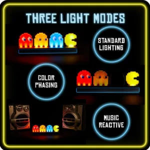 آیکون لایت پک-من مدل Paladone Pac Man and Ghosts Light
