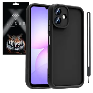 کاور لوکسار مدل a07 -Puffer band مناسب برای گوشی موبایل سامسونگ Galaxy A07 به همراه بند آویز