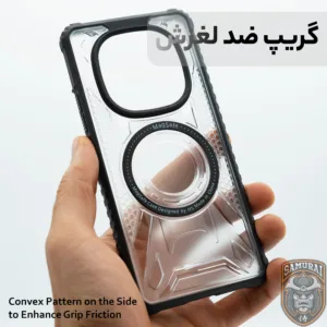 کاور سامورایی مدل Shocksafe مناسب برای گوشی موبایل شیائومی Redmi Note 14 Pro 4G / Note 14 Pro 5G / Note 14 Pro Plus