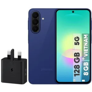گوشی موبایل سامسونگ مدل Galaxy A27 دو سیم کارت ظرفیت 128 گیگابایت و رم 8 گیگابایت - ویتنام - به همراه شارژر 25 وات سامسونگ