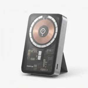 پاور بانک 20 وات مومکس مدل Q.MAG POWER11 ظرفیت 10000 میلی آمپر ساعت به همراه کابل USB-C