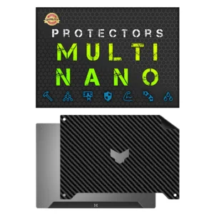 برچسب پوششی پشت لپ تاپ مولتی نانو طرح کربن مدل X-F1C مناسب برای لپ تاپ ایسوس TUF Gaming F15 FX507ZC4 15.6 inch 2022
