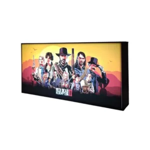 لایت باکس گیمینگ مدل آرسولایت طرح Red Dead کد AB03