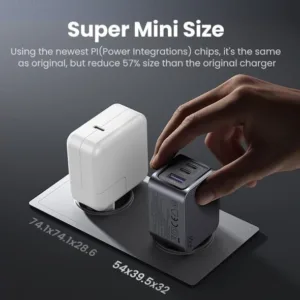 شارژر دیواری 65 وات یوگرین مدل X755 کد 25871 همراه با کابل USB-C