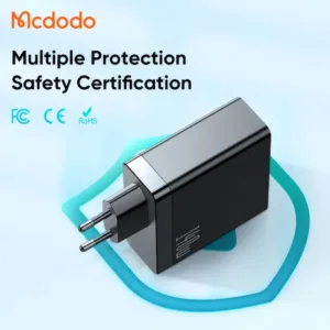 شارژر دیواری 140 وات مک دودو مدل CH-2913 به همراه کابل USB-C