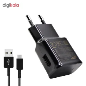 شارژر دیواری مدل TA20EBE به همراه کابل USB-C فست شارژ مناسب برای S9 , S8 , NOTE8