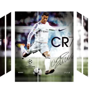 برچسب افقی پلی استیشن 4 گراسیپا طرح CR7-01