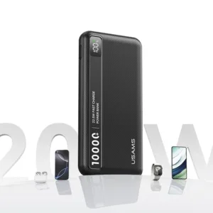 پاوربانک 22.5 وات یوسمز مدل cd263 ظرفیت 10000 میلیآمپرساعت