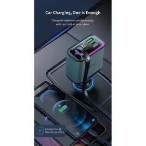 شارژر فندکی گرین لاین مدل Retractable