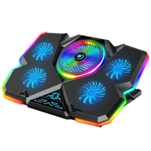 پایه خنک کننده لپ تاپ گیمینگ کول کلد مدل RGB 5FAN