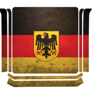 برچسب افقی پلی استیشن 4 اسلیم گراسیپا طرح Germany