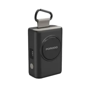 پاوربانک 45 وات پرودو مدل PB068 ظرفیت 10000 میلی‌آمپرساعت به همراه کابل USB-C و آویز کارابین