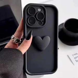 کاور تام قاب مدل سولید1 Heart مناسب برای گوشی موبایل شیائومی Redmi Note 13 Pro 4G / Poco M6 Pro 4G