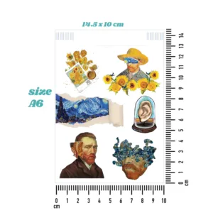 استیکر طرح ونسان ونگوک کد 02