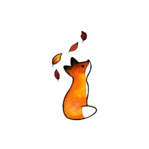 استیکر لپ تاپ گراسیپا طرح روباه