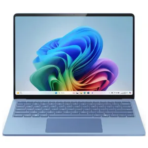 لپ‌تاپ مایکروسافت مدل Surface Laptop 7 Copilot Plus PC با پردازنده Snapdragon X Plus، رم LPDDR5x 16GB، حافظه SSD با ظرفیت 256GB، نمایشگر لمسی 13.8 اینچ PixelSense Flow با نرخ به‌روزرسانی 120Hz، دارای نور پس‌زمینه کیبورد