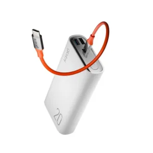 پاوربانک 22.5 وات گلوریمی مدل LIGHTCORE ظرفیت 20000 میلیآمپرساعت به همراه کابل USB-C