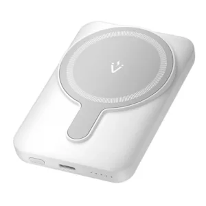 پاوربانک بیسیم 20 وات ونشن مدل FHSL0 ظرفیت 5000 میلیآمپرساعت به همراه کابل تبدیل USB-A به USB-C