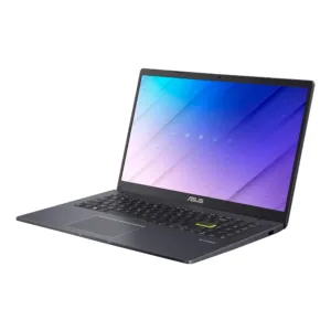 لپتاپ 15.6 اینچی ایسوس مدل Vivobook Go 15 E510KAB، پردازنده Celeron-N4500، با 8 گیگابایت رم DDR4، حافظه داخلی SSD با ظرفیت 256 گیگابایت، نمایشگر HD با پنل TN، وبکم HD 720p و Wi-Fi 5 و Bluetooth 5.1