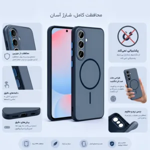 کاور ونزو مدل Elite مناسب برای گوشی موبایل سامسونگ Galaxy A55 / A35