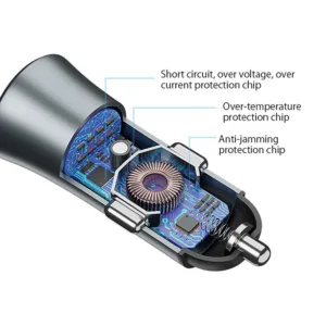 شارژر فندکی 35 وات هارمن مدل QC3USB200