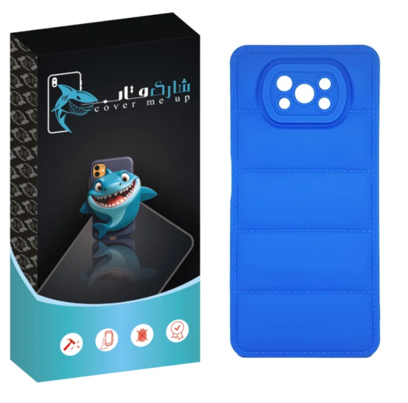 کاور شارک قاب مدل پافری مناسب برای گوشی موبایل شیائومی Poco X3 / X3 Pro / X3 NFC