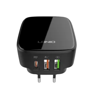 شارژر دیواری 32 وات الدینیو مدل Q334 به همراه کابل USB-C