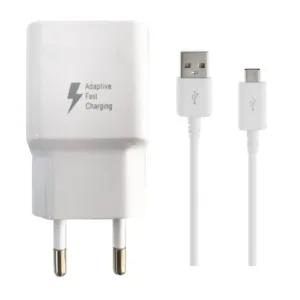 شارژر دیواری مدل sAM878 به همراه کابل تبدیل microusb