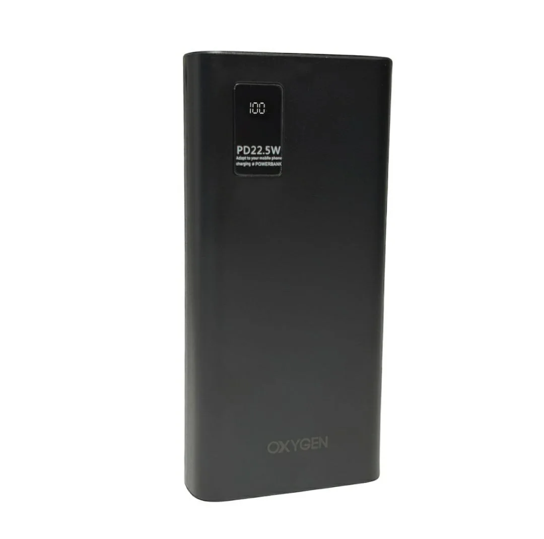 پاوربانک اکسیژن مدل OX-20 ظرفیت 20000 میلی آمپر ساعت