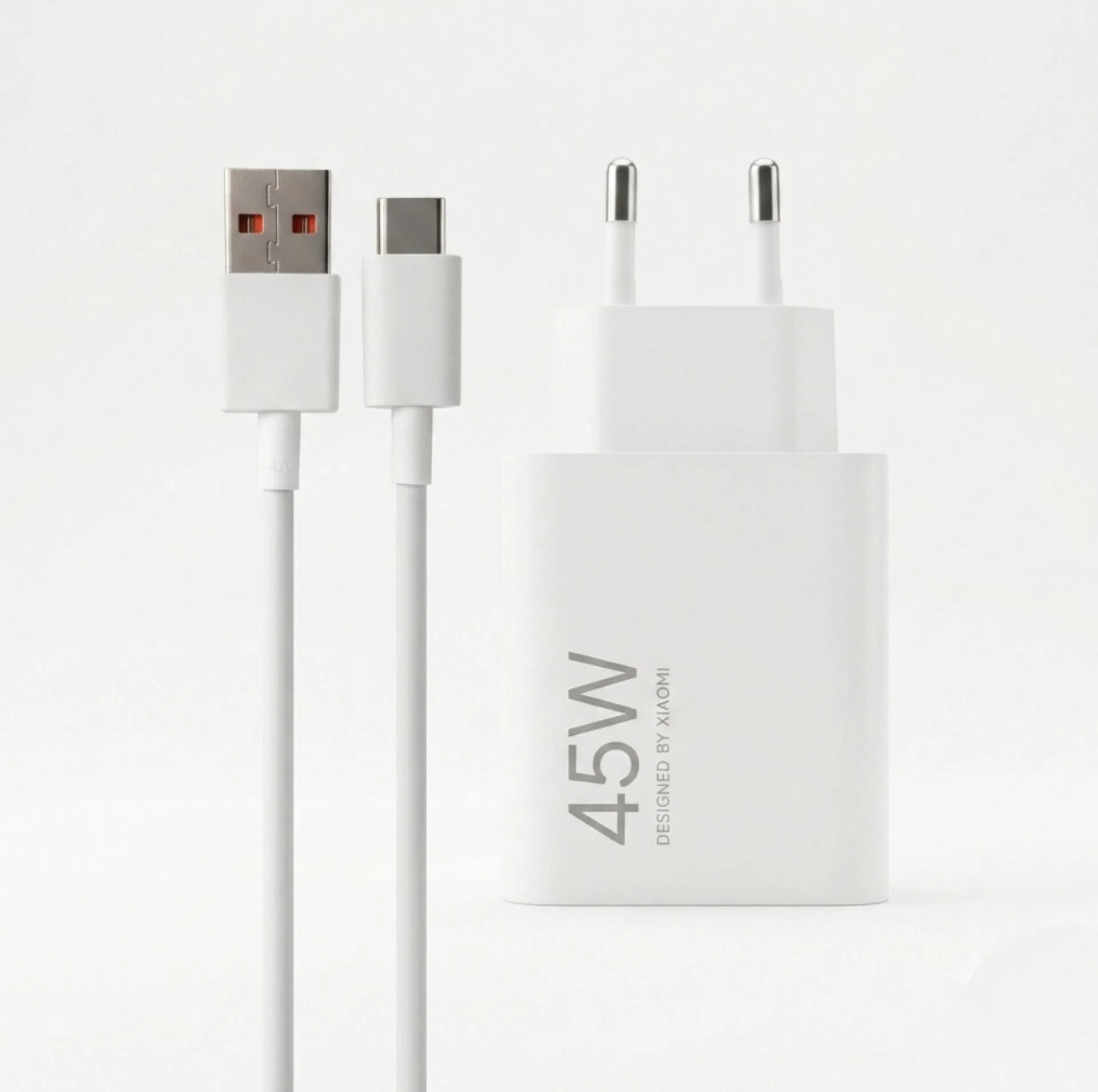 شارژر دیواری 45 وات مدل MDY-17-EF به همراه کابل تبدیل USB به USB-C