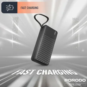 پاوربانک 10.5 وات پرودو مدل Piano PDPBJ34BK ظرفیت 20000 میلیآمپرساعت